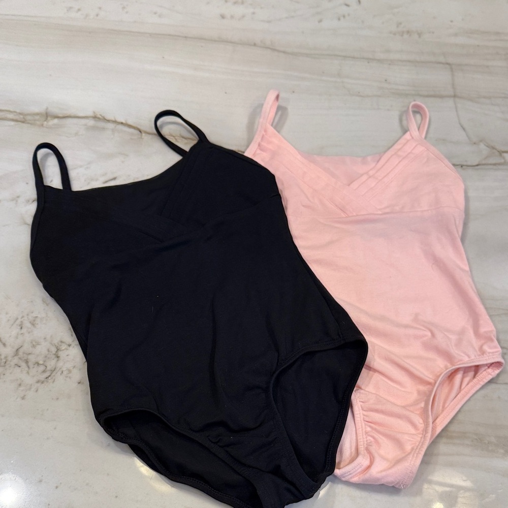 NWT Ballet Bundle: Black and Pink Leotards